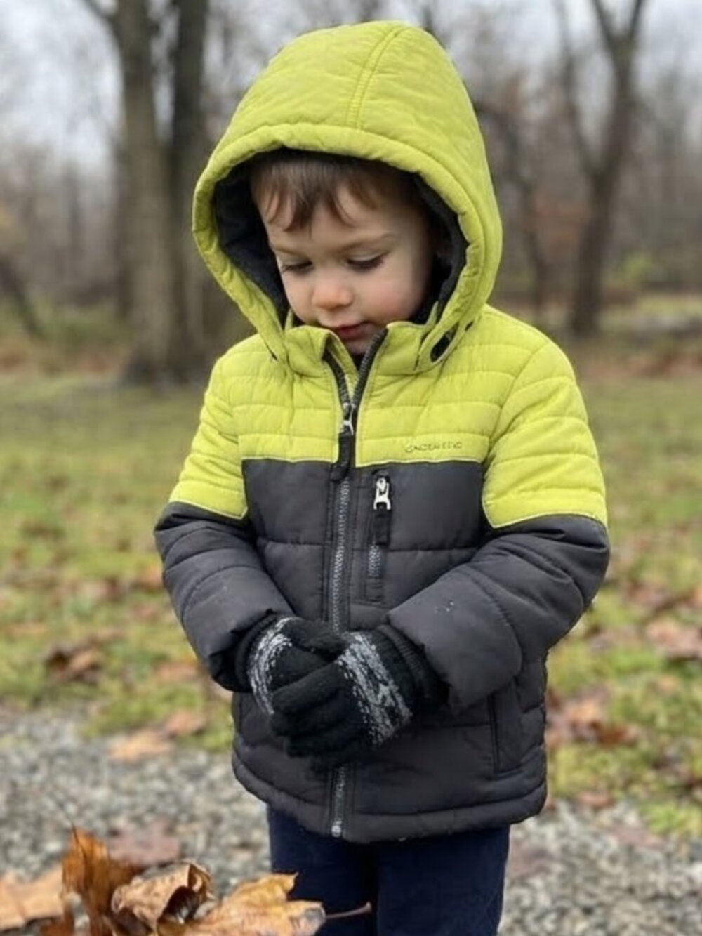 LONDON FOG Boys Heavyweight Winter Puffer Jacket/Coat Size 3T